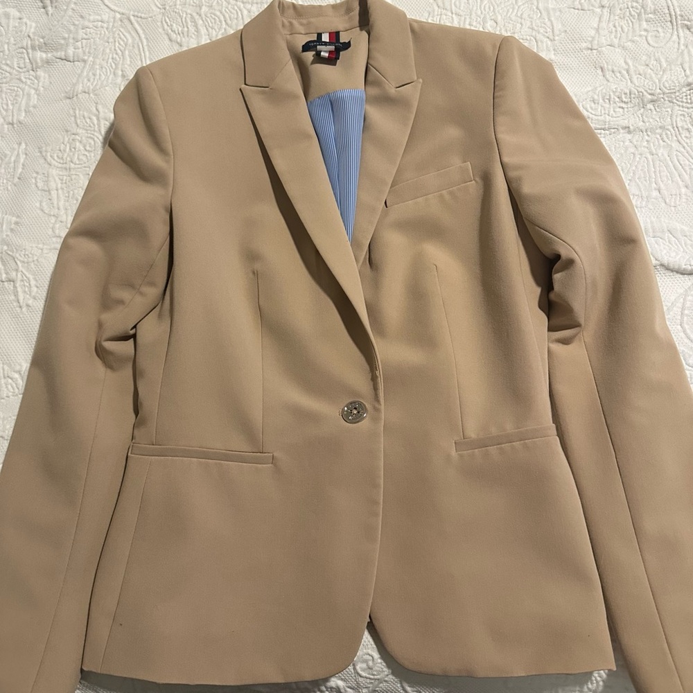 Tommy Hilfiger Beige Blazer - Picture 4 of 11